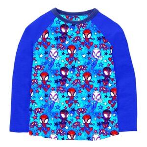 Spider Space Long Sleeve Bamboo Tee